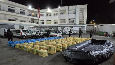 Agadir .. stop a person and reserve more than 4 tonnes of anesthesia