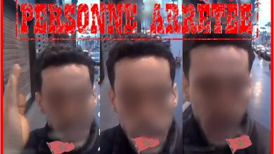 Al -Bayda Security stops a person who threatened sports stadiums