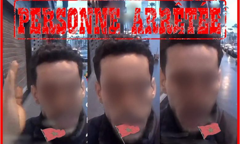 Al -Bayda Security stops a person who threatened sports stadiums