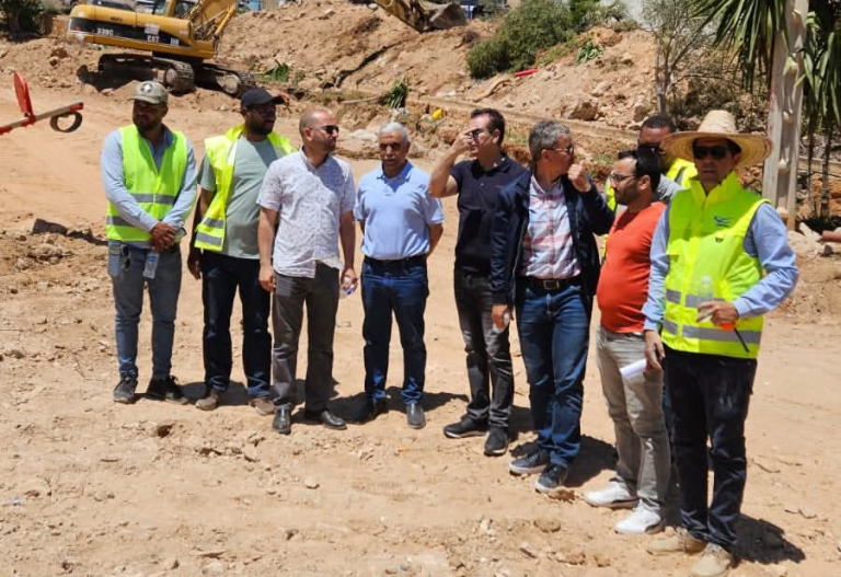 Al -Hoceima Factor inspects strategic urban preparation projects in the city