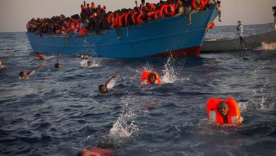 An ambush marine fails a secret migration on the Nador coast