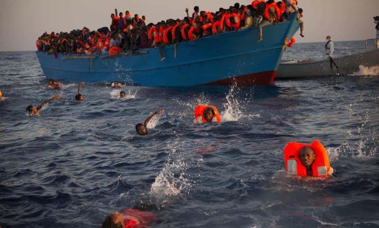 An ambush marine fails a secret migration on the Nador coast