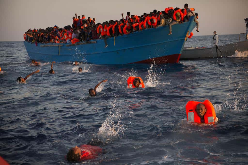 An ambush marine fails a secret migration on the Nador coast