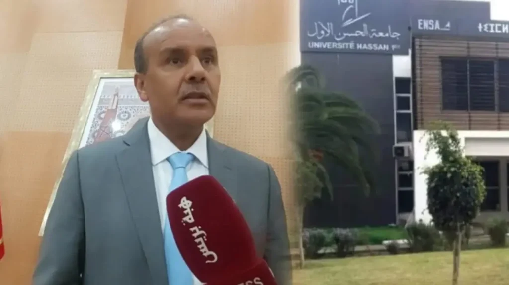 Between the exemption from a director and another appointment. The president of Hassan I University in Setting explains