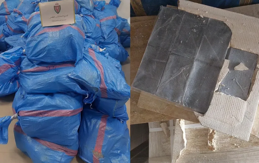 Caracara .. thwarting the smuggling of 3 tonnes of hashish in a marble expedition