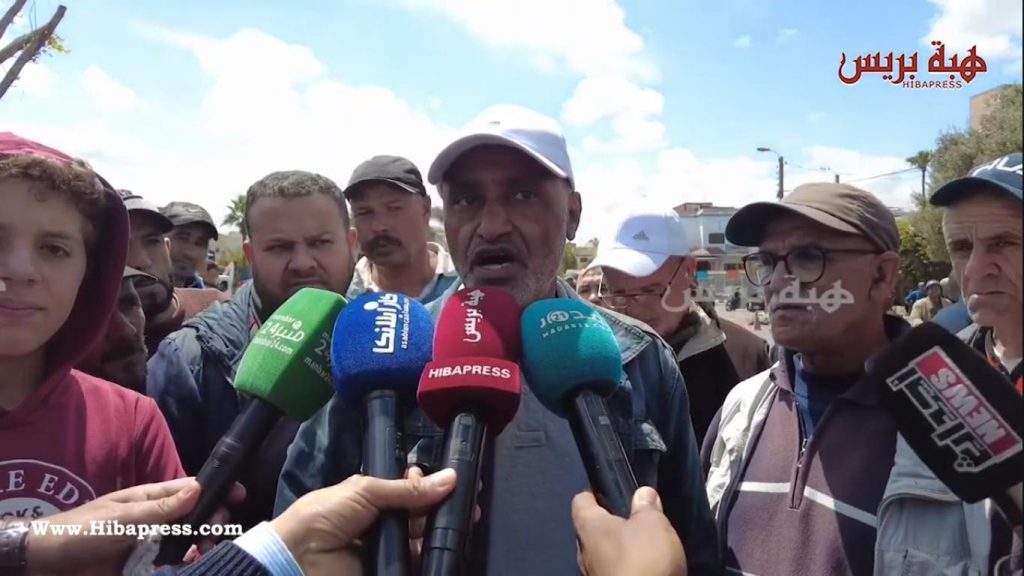 Casablanca .. Dallas Market Traders complains and demands the alternative before the release of the public domain (video)