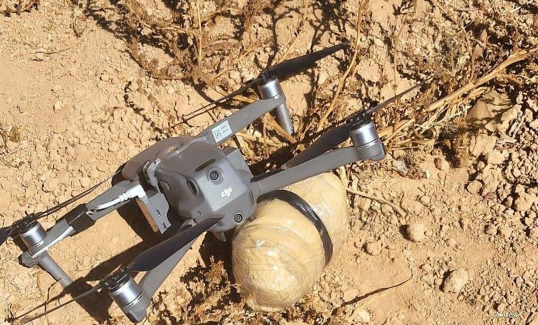 Disassembly of a network of smuggling drugs which uses "Dron" planes near the border with Algeria