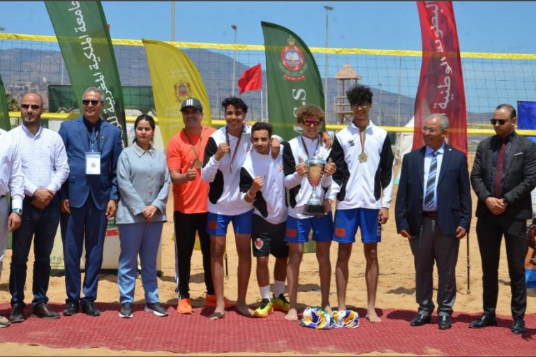 Great success of the National School Championship of Beach Volley-Nador 2025