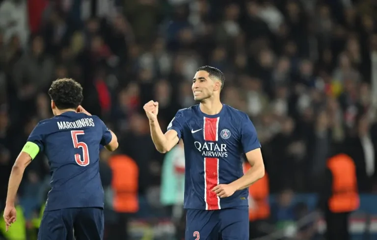 Hakimi behaves in front of the rims and leads Paris Saint-Germain to top the French Cup