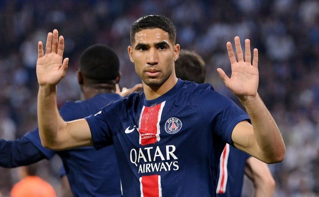 Hakimi is marked in the Champions League final against Inter and refuses to celebrate (video)