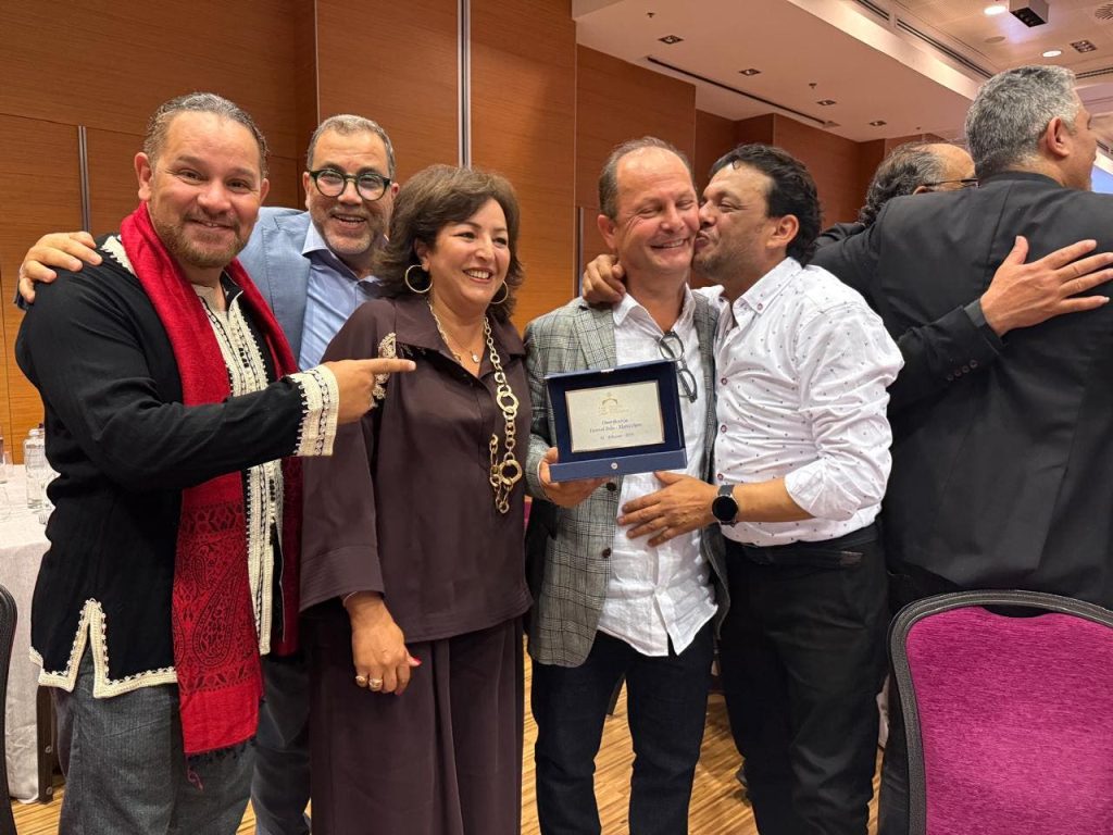In the presence of Moroccan stars… Honor Hassan Al -Shawi at the Moroccan Italian Festival