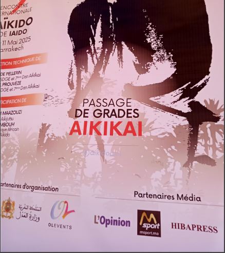 Marrakech- 9th edition of the international meeting of Aikido and Aido: Hibapress honored