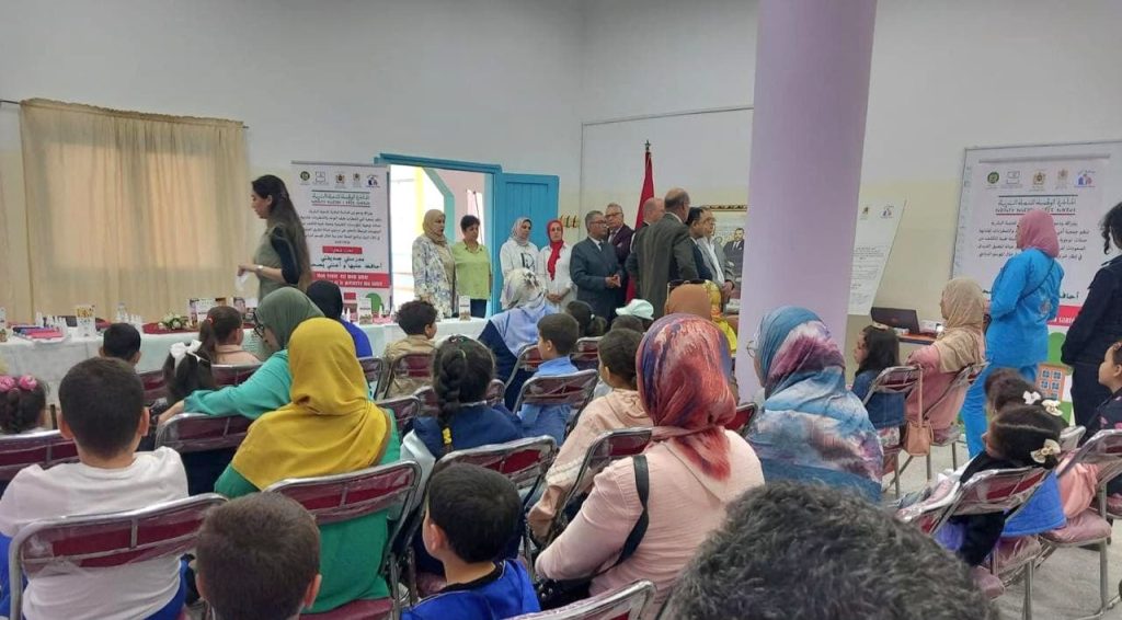 Martil .. The curtain of the regional school health program with a solidarity ceremony for the benefit of students