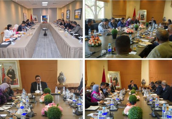 Le Ministre Kayouh préside les réunions du comité de pilotage avec les professionnels du transport routier