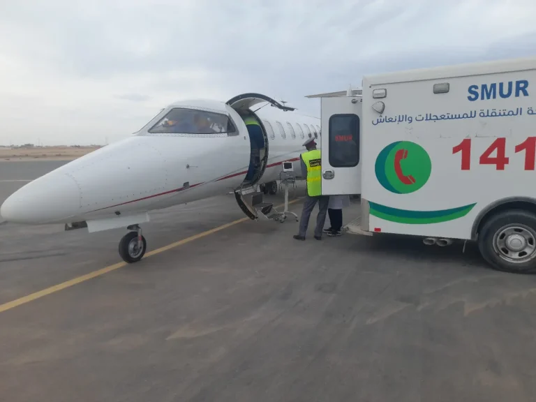 Mohamed VI Hospital in Marrakech provides medical care to a newborn in critical health