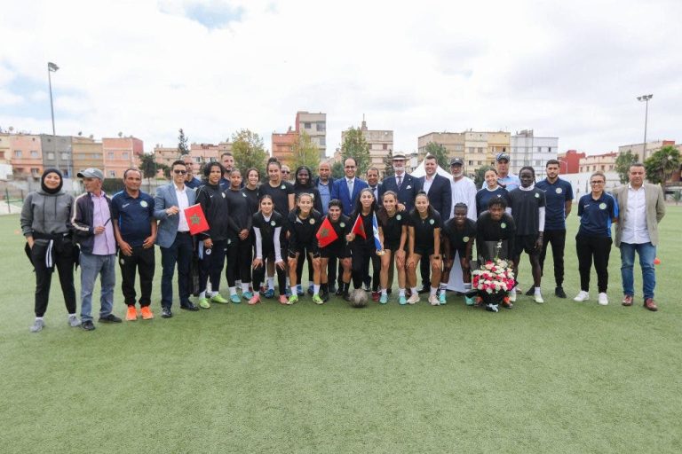 Morocco and Salvador improve their sports cooperation through women's football