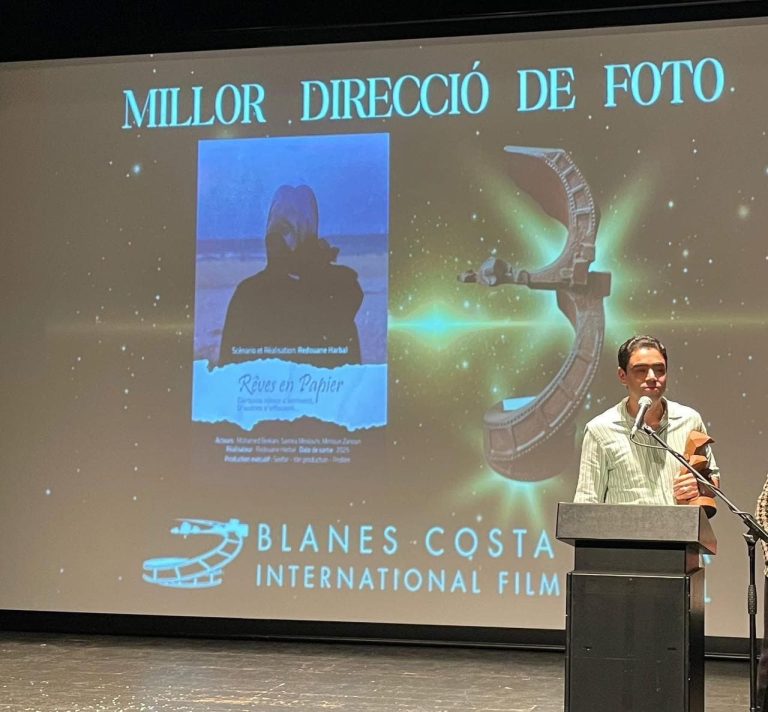 Morocco extracts the best prize for photography at the Planis International Cinema Festival