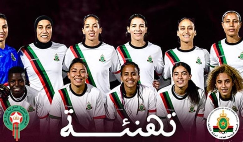 Mr. Faouzi Lekjaà sends his congratulations to the AS FAR female team, champion of Morocco.