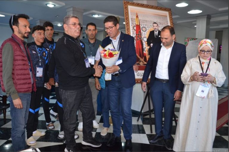 Nador entirely available for the success of the National School Championship of Beach Volley