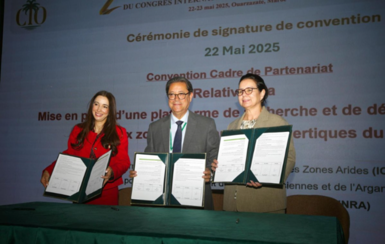 Ouarzazate .. sign a framework agreement for the development of gum and desert zones