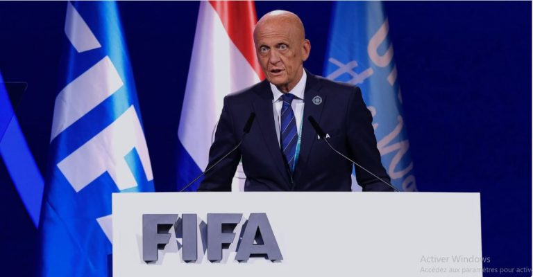 Pierluigi Collina enjoins the FIFA congress to help put an end to the violence against the referees