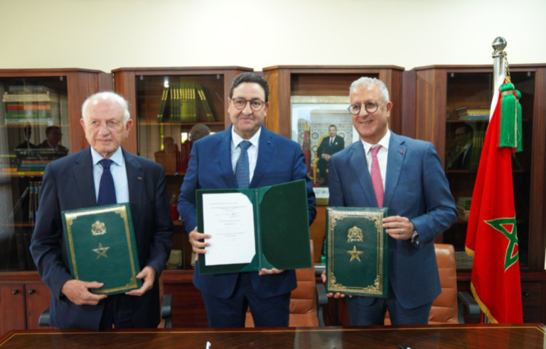 Rabat .. sign 3 partnership agreements to improve innovation in the transport and logistics sector