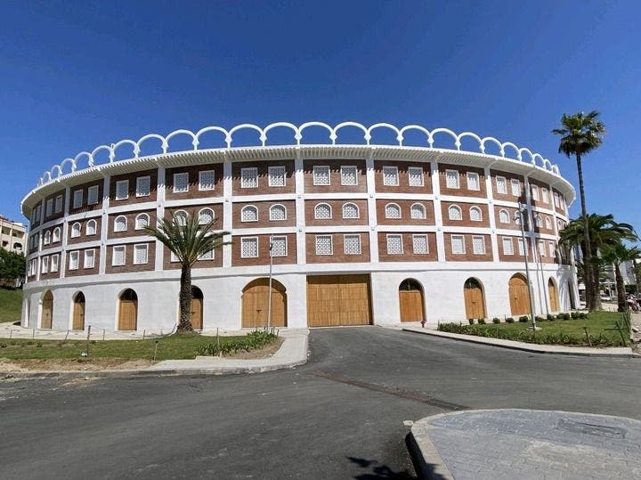 Relive memory .. "Plaza de Toros" in Tangier approaching the new moment of birth