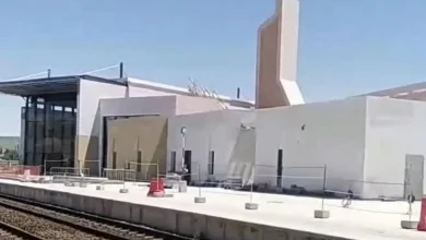 Significant progress in the new train station in Taza. Works affect 79%