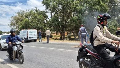 Tamesna .. a terrible traffic accident that leads to the lives of two young men