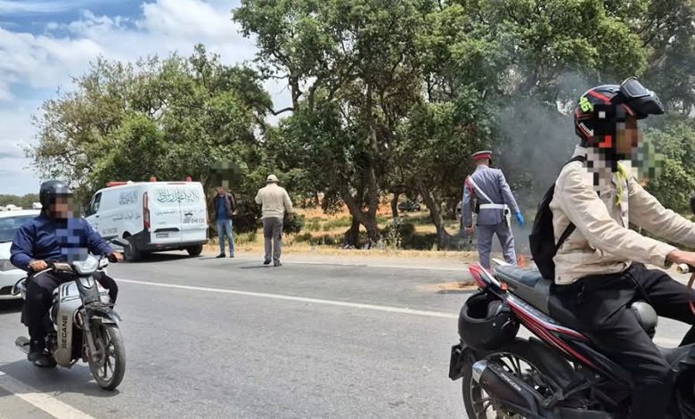 Tamesna .. a terrible traffic accident that leads to the lives of two young men