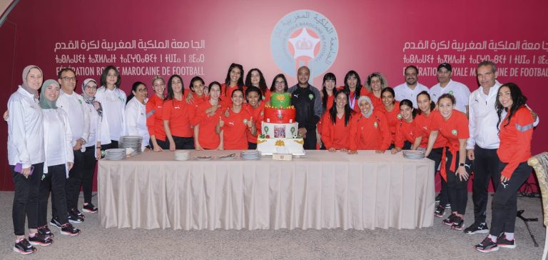 The FRMF organizes a reception in honor of the female selection of futsal crowned African champion