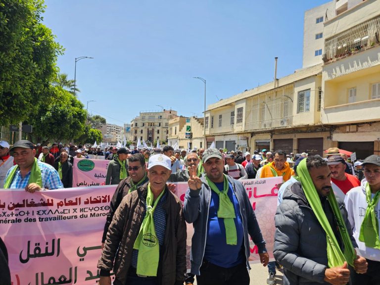 The General Federation of Works highlights its strong presence in the celebrations
