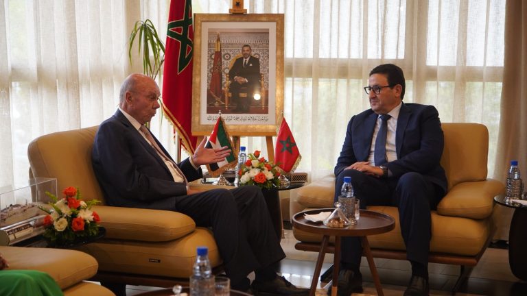 The Minister of Transport and Logistics receives the president of the Jordanian Senate: an opportunity conducive to reaffirm the solidity of the fraternal relations uniting the two kingdoms