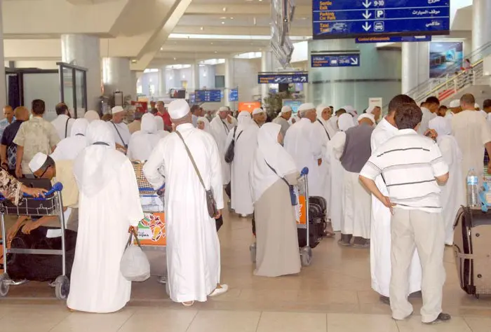 The Ministry of Endowments invites pilgrims to Ihram in planes when they reach the meeqaat of "rabigh"