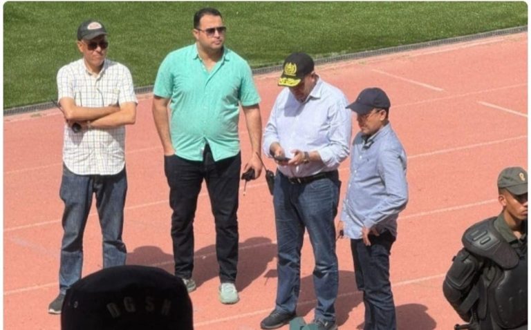 The governor of security in Marrakech supervises the insurance of the planet's match against Yaqoub al -Mansour
