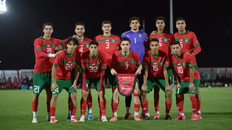 The team of young Moroccans is negatively linked to Nigeria and awaits the confrontation of Tunisia