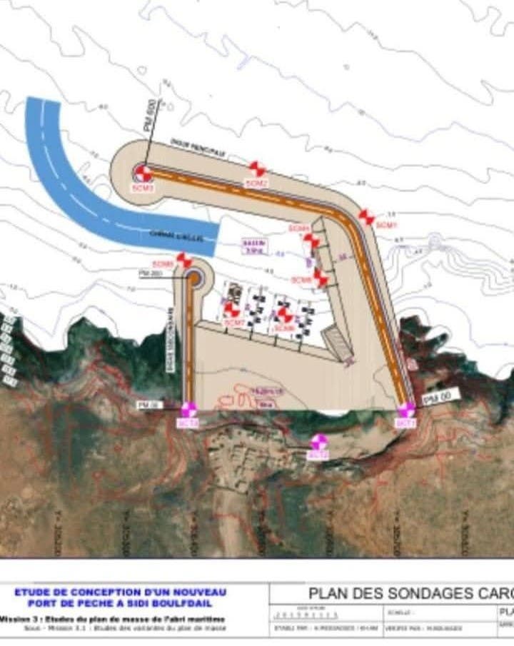Tiznit .. Launch of an international request for tenders to complete the fishing port in Sidi Bulfadel