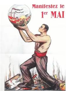 Aujourd'hui fête du 1er mai: leçon à retenir de la france