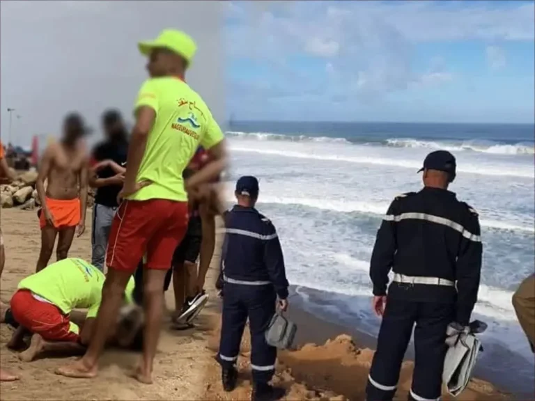 Two young men drowned in Saidia Beach