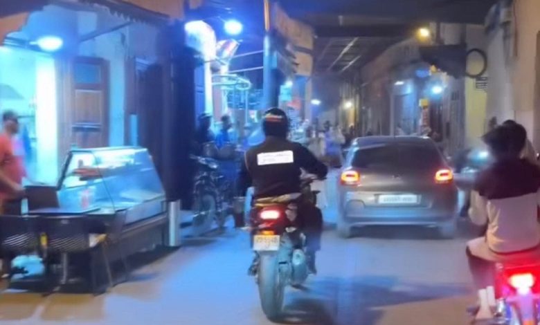 Urgent. Stop two people caused two consecutive traffic accidents to Marrakech (video)