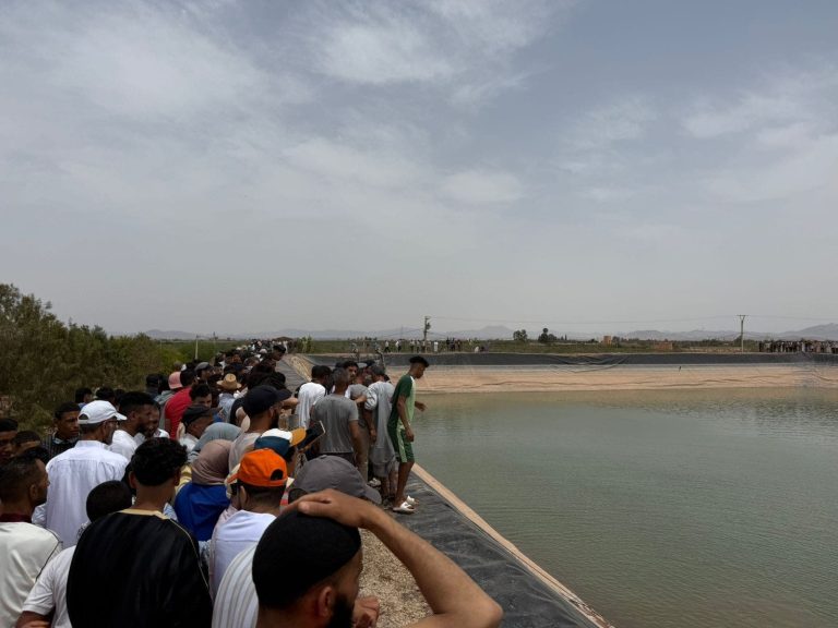 Urgent: the death of 3 young men drowned with a water reservoir in the suburbs of Marrakech de Saadeh - Photos