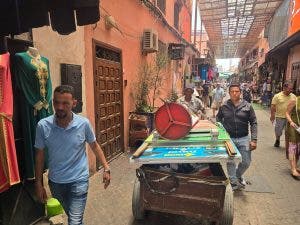 Marrakech, the Bahia authorities are carrying out a wide campaign to free the public domain 