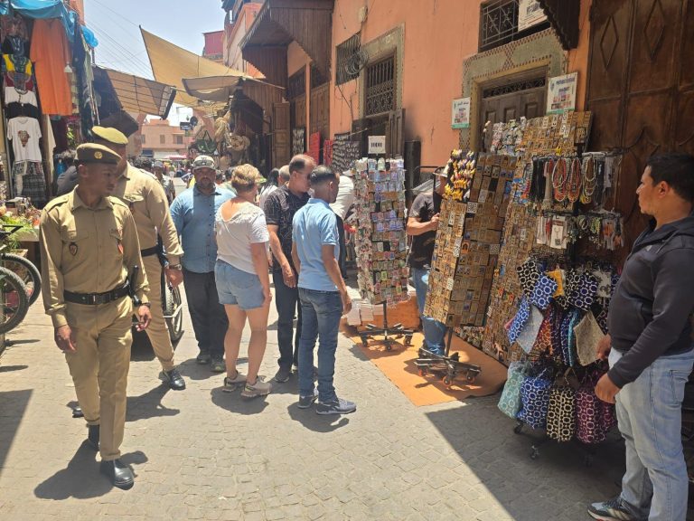 Marrakech, the Bahia authorities are carrying out a wide campaign to free the public domain