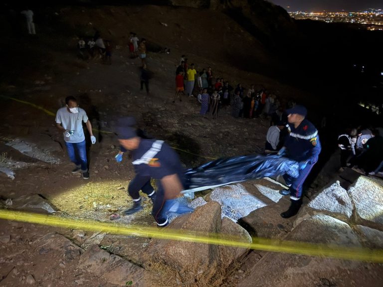 A security alert after the body of a Senegalese immigrant was found on Mount Gliz in Marrakech (photos)