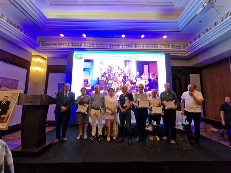 During a festive evening. The Oval Association of Pediatricians, private honoring a number of partners and media professionals