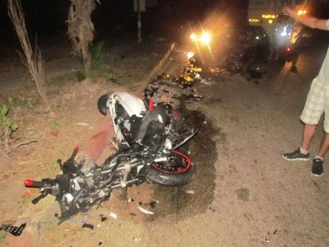 A catastrophic tremor on the second day of Eid. A young man was killed in a motorcycle accident