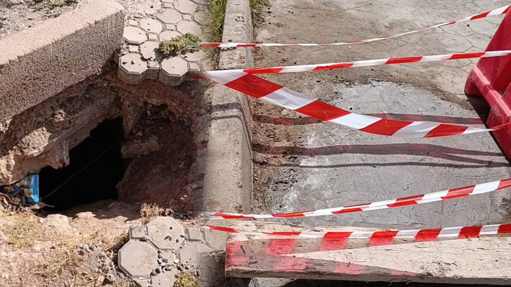 After the article by Heba Press ... closing the most dangerous hole in a "video" public park