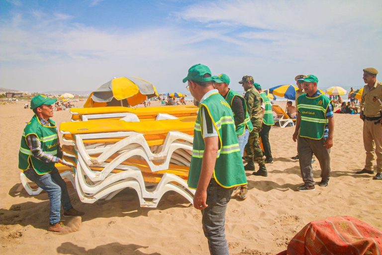 Agadir .. a campaign to release the public domain and rehabilitate the beaches in preparation for summer 2025