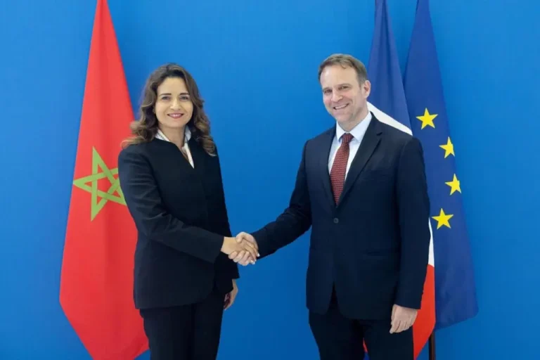 Benali is a working meeting with his French counterpart in Paris