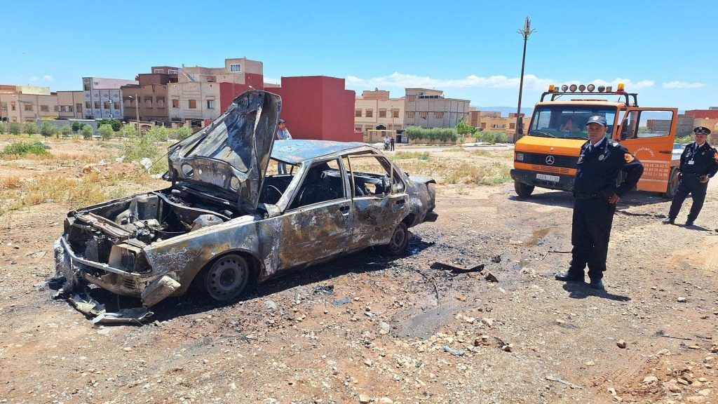 Boutan Gas in cars. Temporal bombs that threaten the lives of citizens in Nador